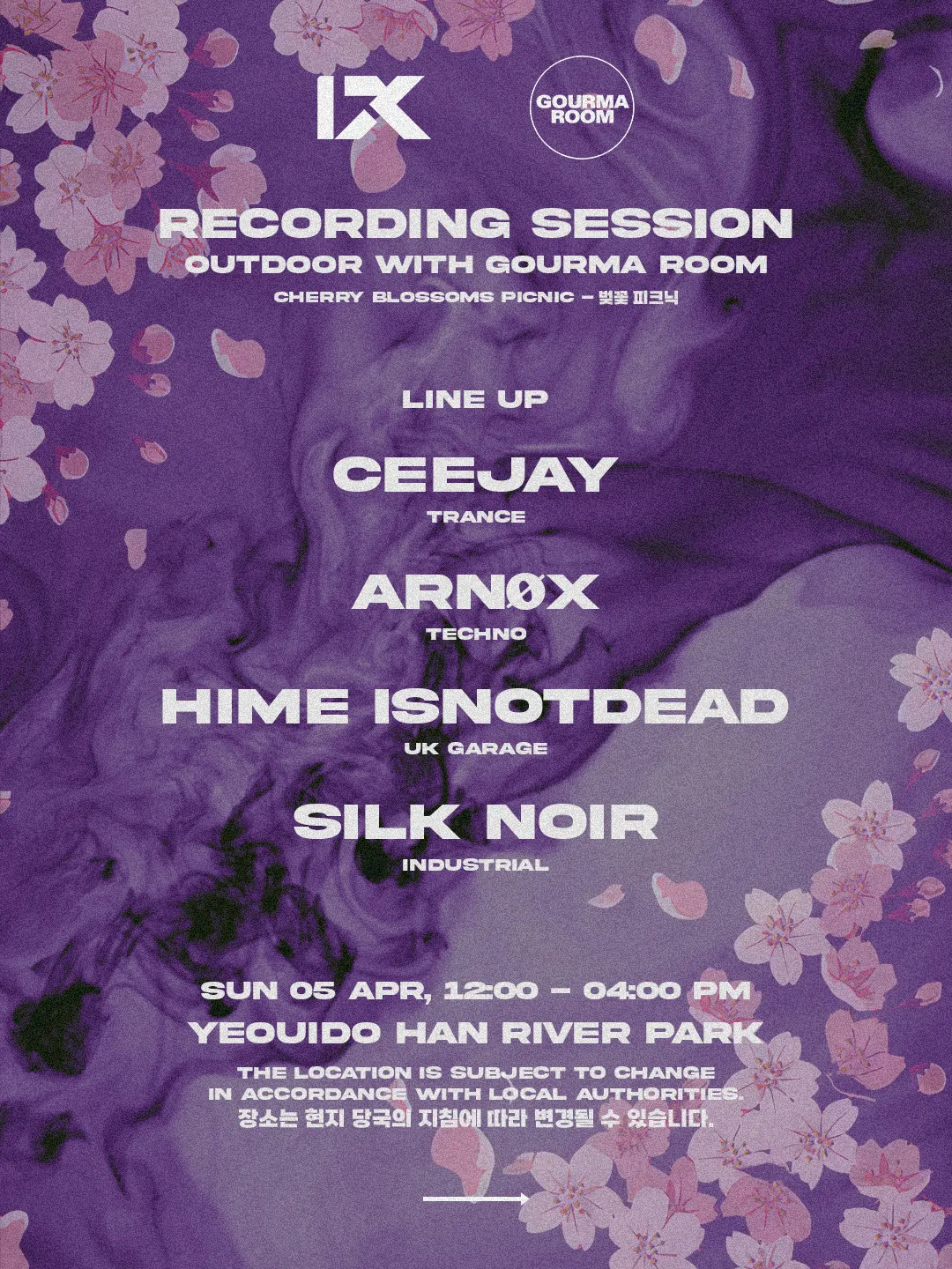 Recording Session — Cherry Blossoms Picnic
